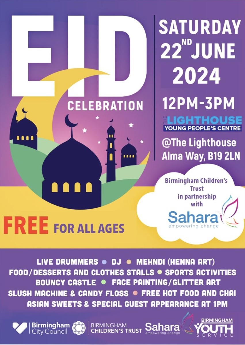 Eid Celebratioon Saturday 22nd